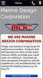 Mobile Screenshot of marinedesigncorp.com